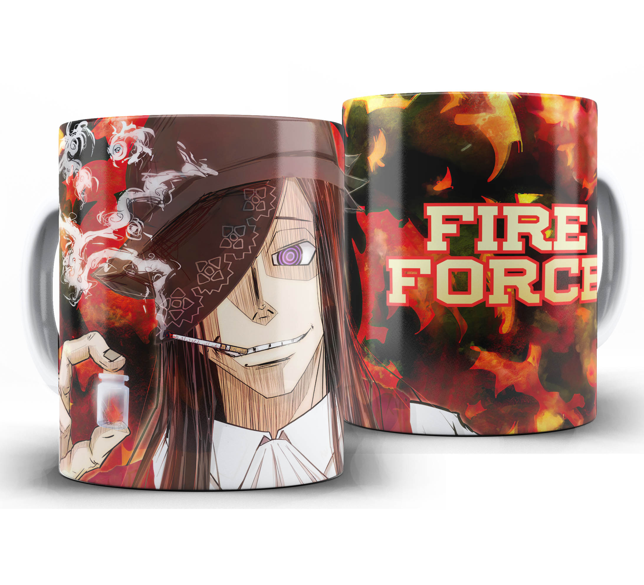 Caneca Anime - Fire force - Joker